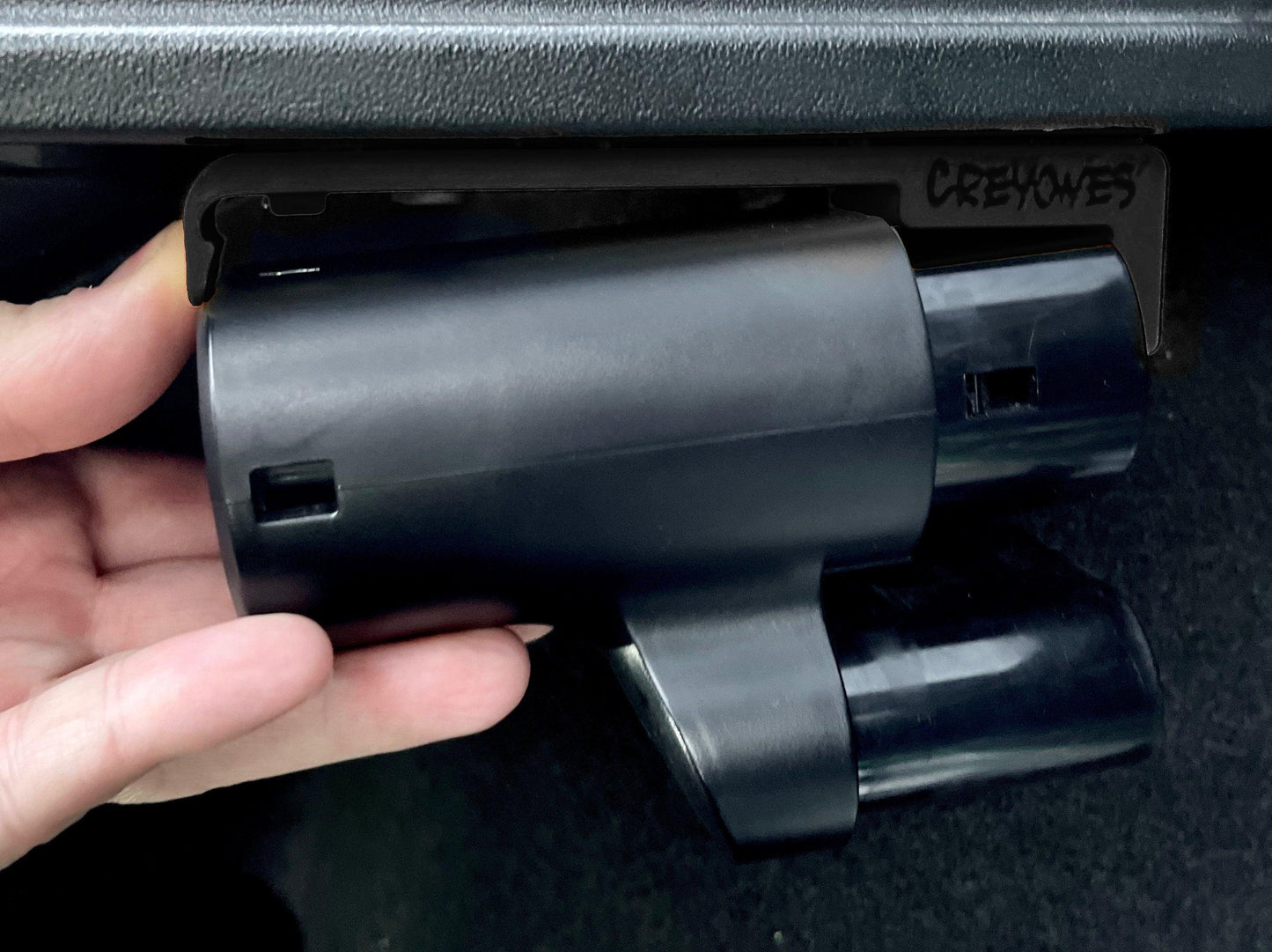 T-Items - Tesla CCS adapter holder by Creyones, CCS Holder for Tesla