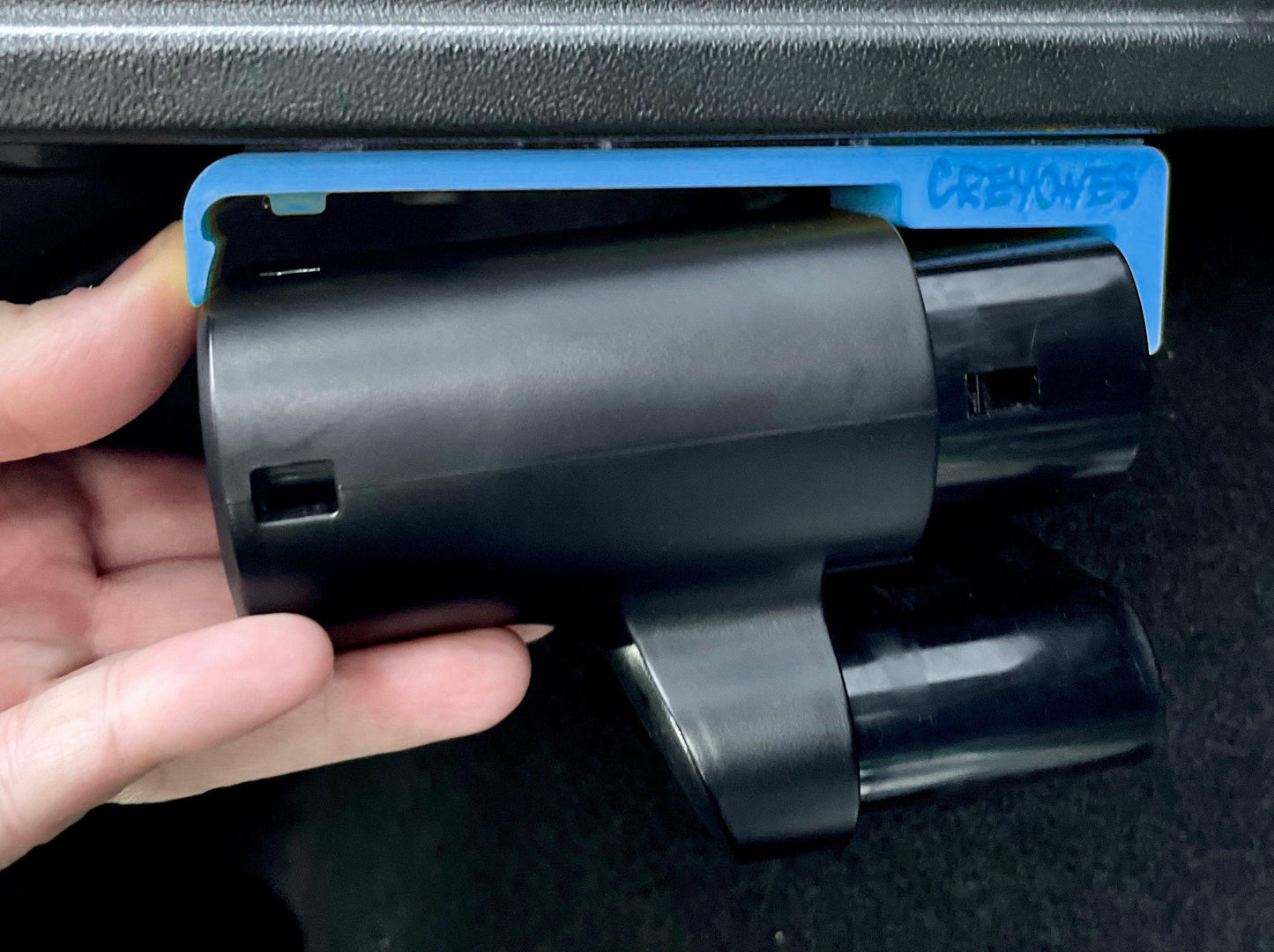 T-Items - Tesla CCS adapter holder by Creyones, CCS Holder for Tesla