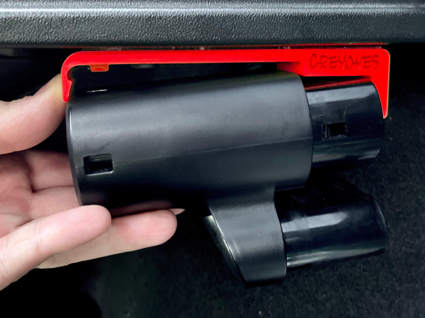 T-Items - Tesla CCS adapter holder by Creyones, CCS Holder for Tesla