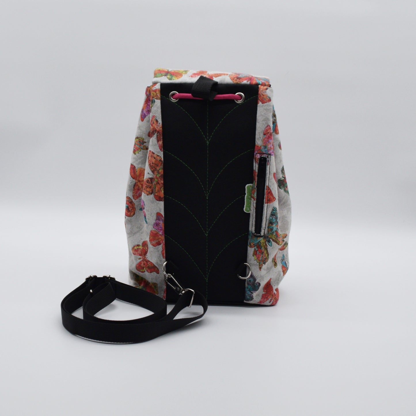 Damiselle bag - Butterflies turquoise by Creyones, Ladies bag