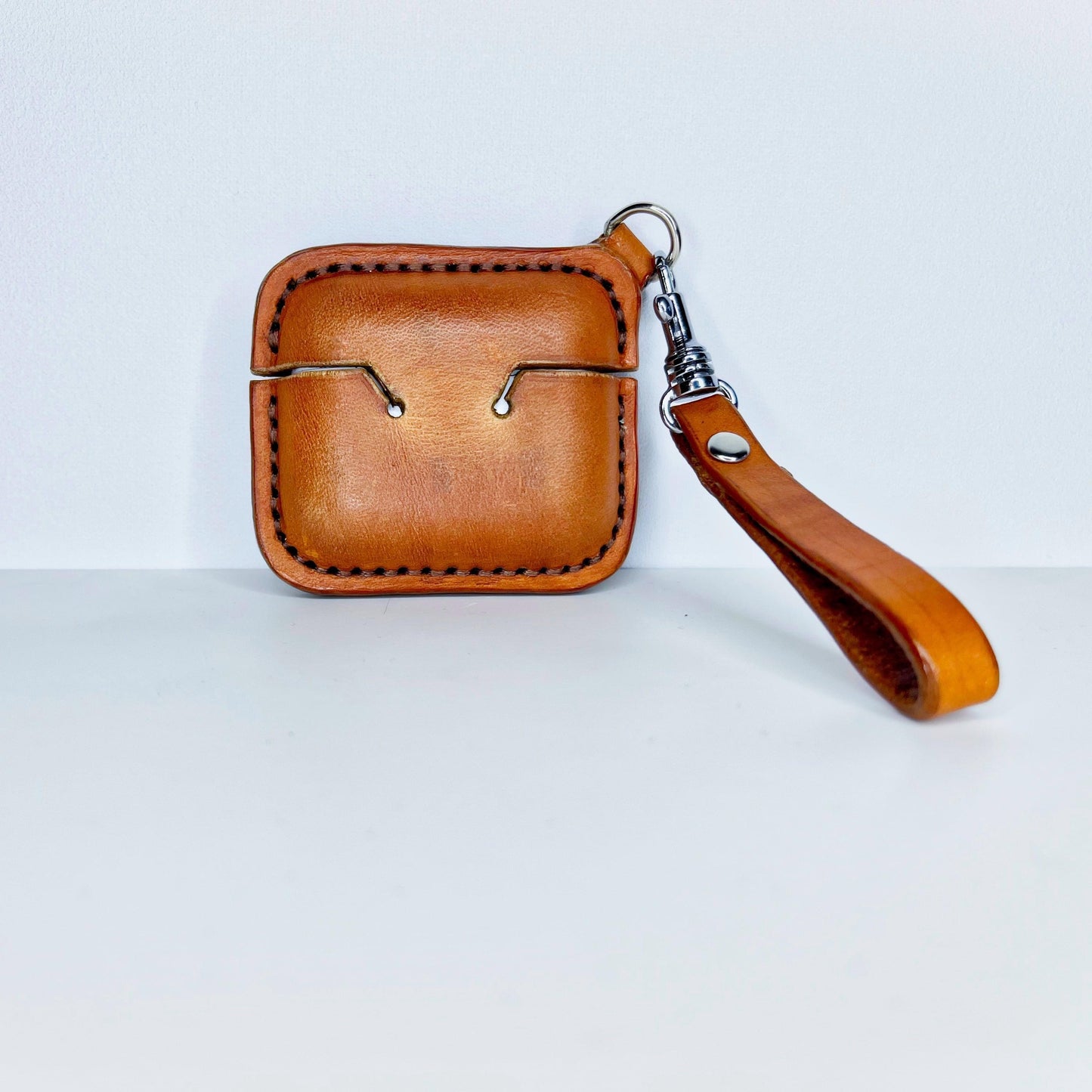 Pacmans - Brown (AirPods Pro 1.Gen & 2.Gen) by Creyones, Leather case