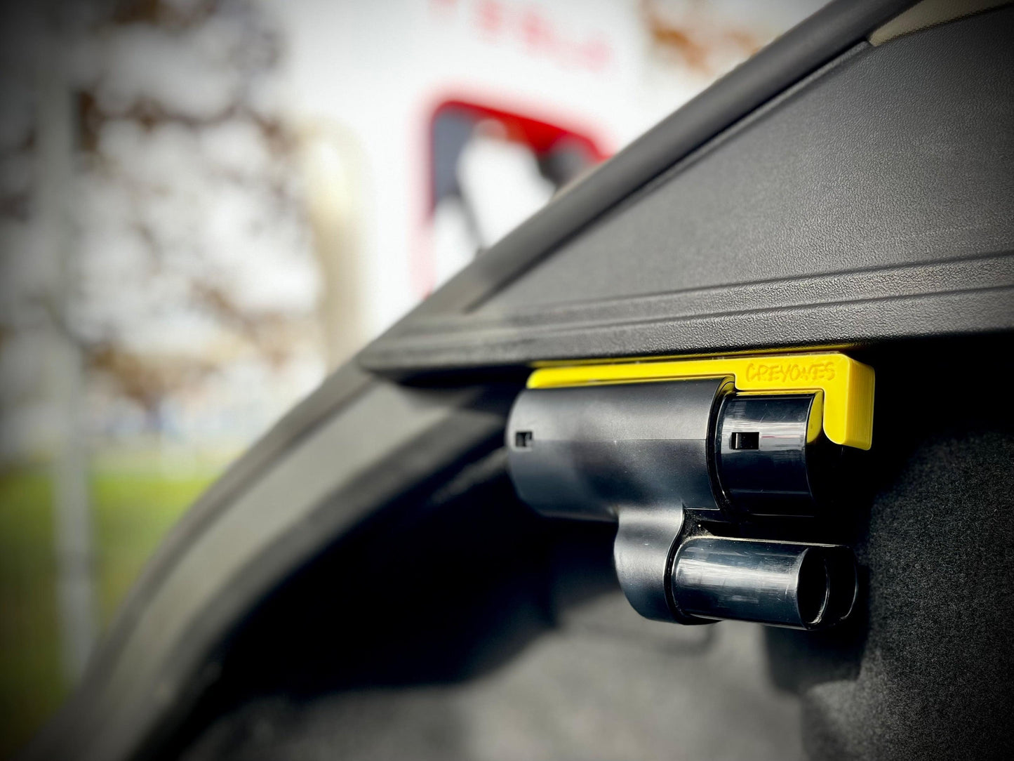 T-Items - Tesla CCS adapter holder by Creyones, CCS Holder for Tesla