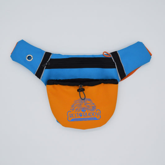 Best Buddy pouch - Blue/Orange