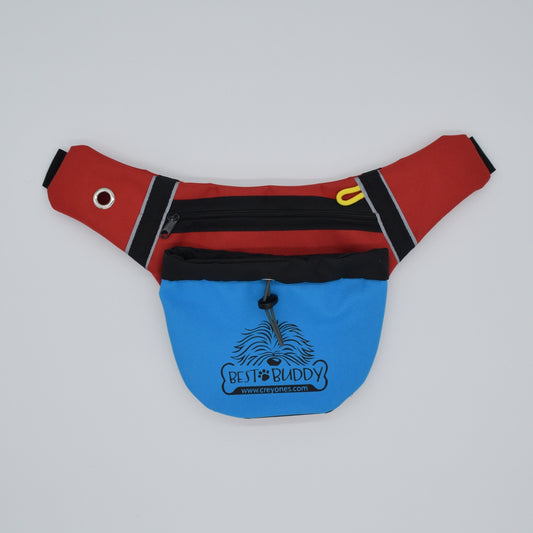 Best Buddy pouch - Red/Blue