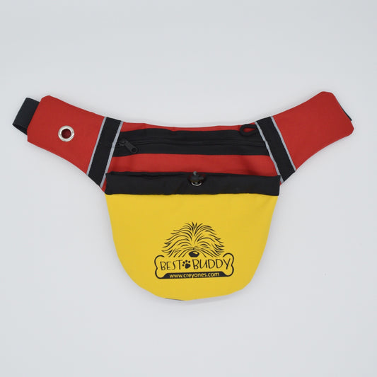 Best Buddy pouch - Red/Yellow