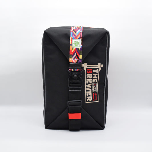 The Brewer backpack- Black Rainbow