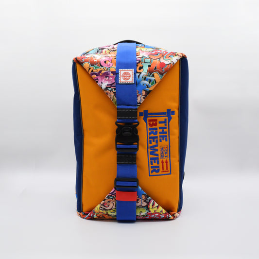 The Brewer 2.0 backpack - Graffiti by Creyones, Backpack
