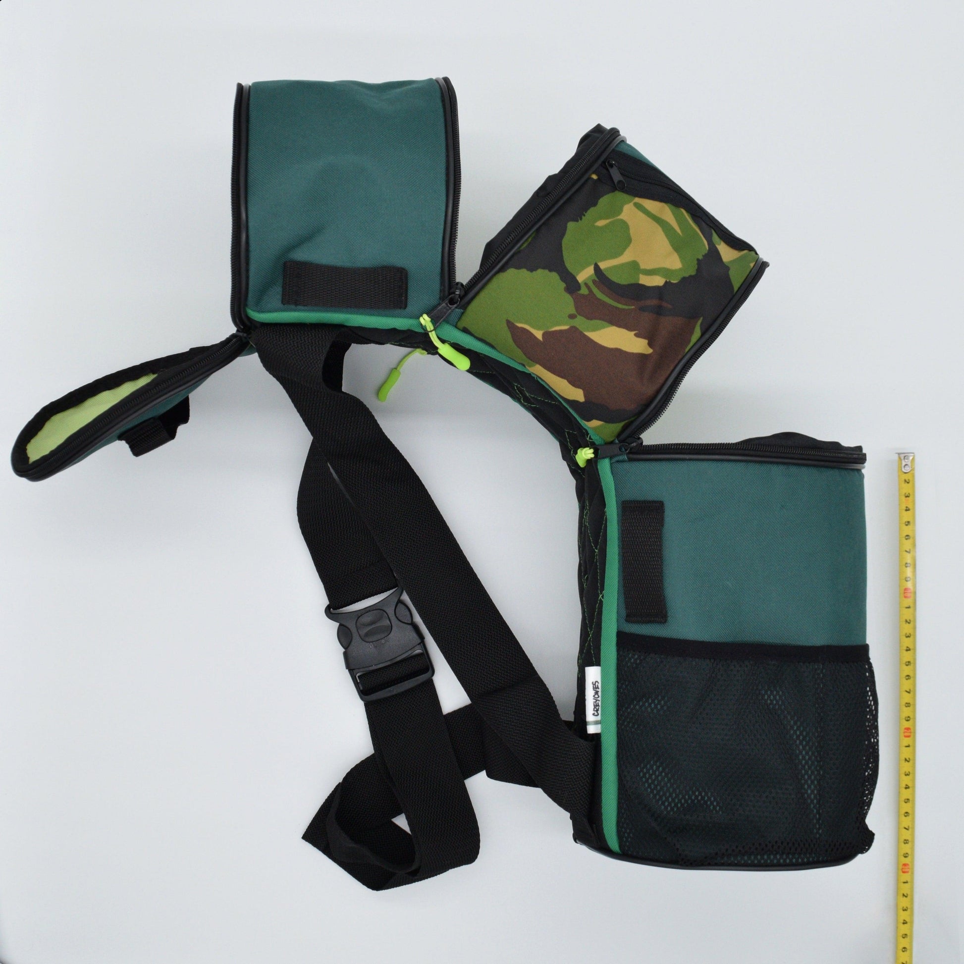 Caterpillar backpack - Green by Creyones, Backpack