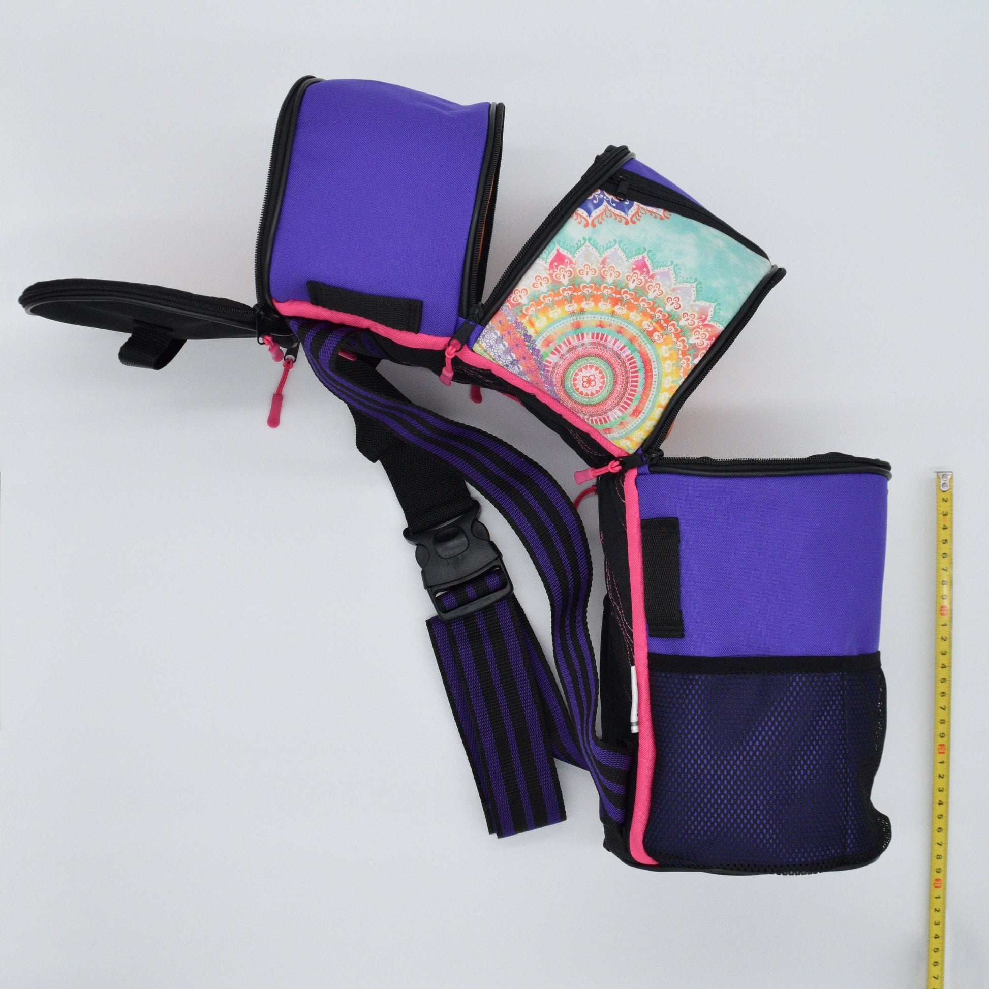 Caterpillar backpack - Purple by Creyones, Backpack