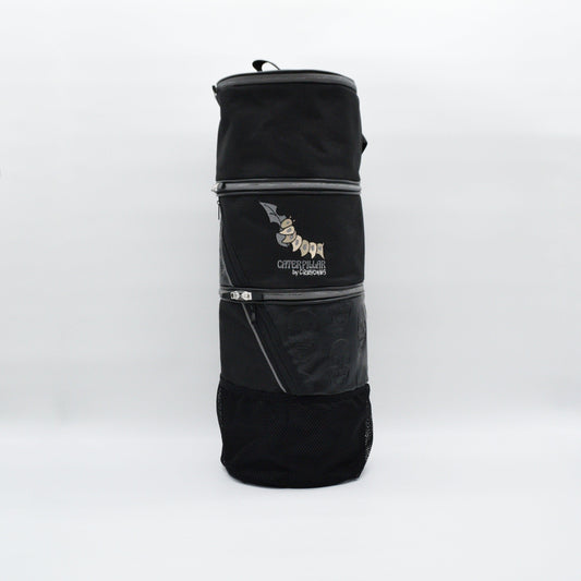 Caterpillar backpack - Skulls (Black) by Creyones, Backpack