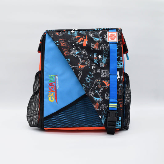 Origami backpack - Gamer by Creyones, Backpack